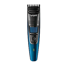 Машинка стрижки волос и бороды VGR V-052 аккумуляторная 5W Blue (3_03520)