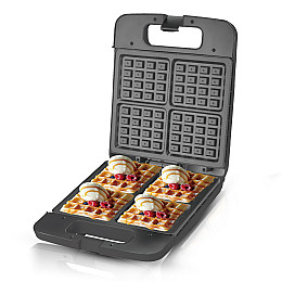 Вафельниця електрична RAF R.521 для бельгійських вафель 1400W (3_03628)