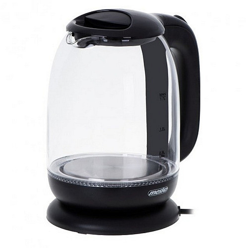 Электрочайник стеклянный 1.7 л Mesko MS 1302b Black