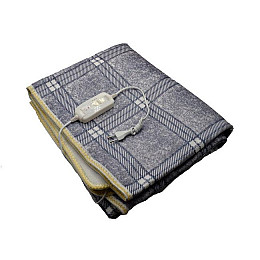 Електрична простирадло Electric Blanket 7417 115х140 см Сірий