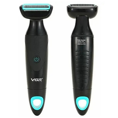 Электробритва с триммером для носа и ушей 2в1 VGR V-601 7462 Black