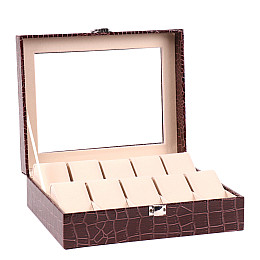 Шкатулка для хранения часов Craft 10PU.CROC.BR Коричневый