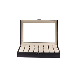 Шкатулка для зберігання годинників Craft 24PU Чорний