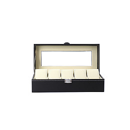 Шкатулка для зберігання годинників Craft 5PU Чорний