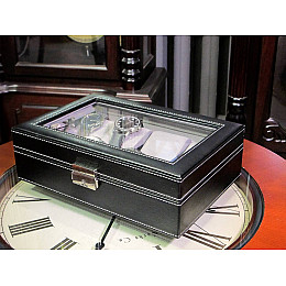 Шкатулка для хранения часов Salvadore PB/3361/8.BL Черный