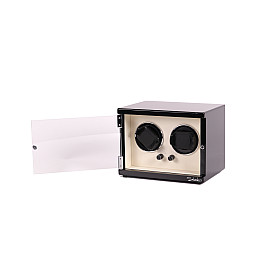 Шкатулка Salvadore для подзавода 2 часов SL/3202-BRW 2x2