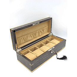 Шкатулка для хранения часов Salvadore WB/2320/5.GLX Серый