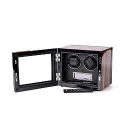 Шкатулка Salvadore для подзавода 2 часов SLX/6202-BRB 2x2 Коричневый