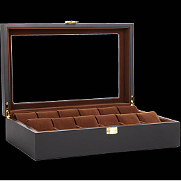 Шкатулка для зберігання годинників Craft 12WB.BL.BRINS Чорний