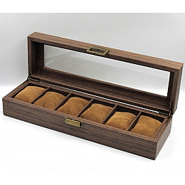 Шкатулка для зберігання годинників Craft 6WPU.ANTQ Коричневий