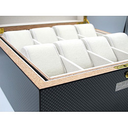 Шкатулка для зберігання годинників Salvadore WB/5598/8.CBN Сірий