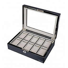 Шкатулка для зберігання годинників Salvadore WB/2071/10.CBN Сірий