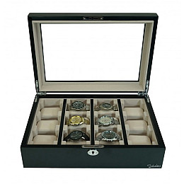Шкатулка для хранения часов Salvadore WB/1100/12.BL Черный