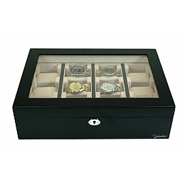 Шкатулка для хранения часов Salvadore WB/1100/12.BL Черный