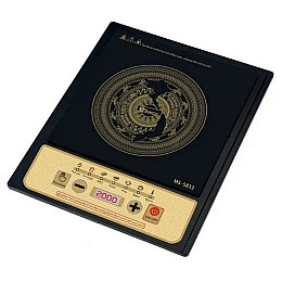Плита індукційна настільна Domotec MS-5833 2000W Чорна