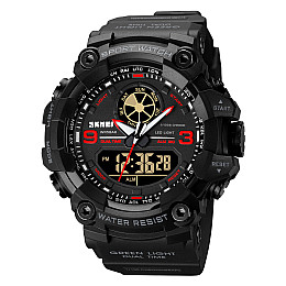 Часы наручные мужские Skmei 1818 Red, 1818RD (12269-hbr)