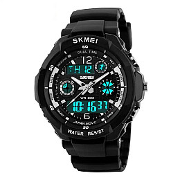 Часы наручные мужские Skmei 0931 Black, 0931BK (12330-hbr)