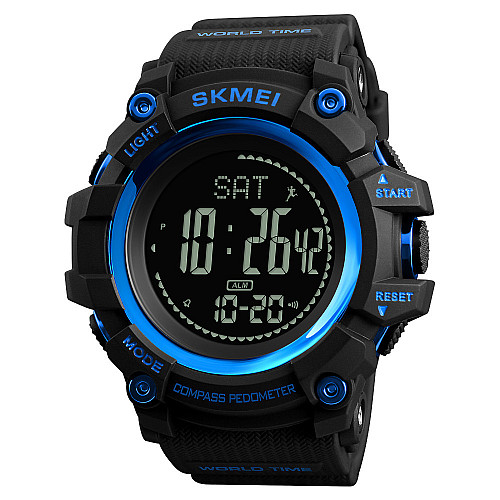 Часы наручные мужские Skmei 1356 Синий 1356BU (12306-hbr)