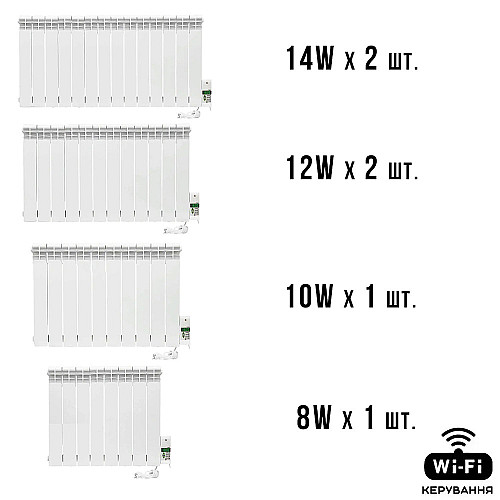 Умная мобильная система отопления электрическая ELECTRO SET 70D WI-FI 7150 Вт