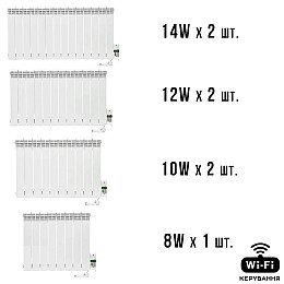 Умная мобильная система отопления электрическая ELECTRO SET 80D WI-FI 8410 Вт