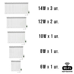 Умная мобильная система отопления электрическая ELECTRO SET 90D WI-FI 9610 Вт