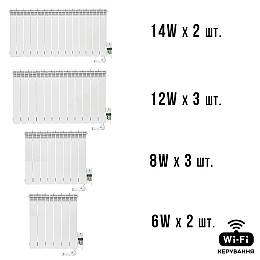 Умная мобильная система отопления электрическая ELECTRO SET 100А WI-FI 10930 Вт