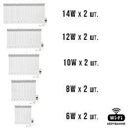 Умная мобильная система отопления электрическая ELECTRO SET 100В WI-FI 10620 Вт