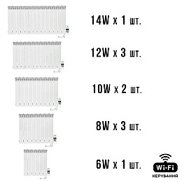 Умная мобильная система отопления электрическая ELECTRO SET 100С WI-FI 10680 Вт.
