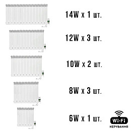 Умная мобильная система отопления электрическая ELECTRO SET 100С WI-FI 10680 Вт