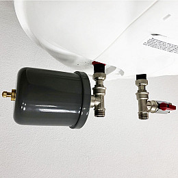 Набір для бойлера водонагрівача Kvant Labaratory MINI B1+TANK-RT1.50  Серія Boiler з мембранним баком