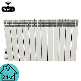 Обогреватель масляный алюминиевый Electro Elite 12WEL 12 секций 500/100 Wi-Fi программатор слева 1500 Вт