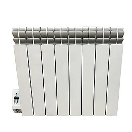 Обогреватель масляный алюминиевый Electro Elite 8SEL 8 секций 500/100 программатор слева 1000 Вт