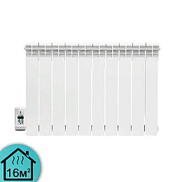 Електророзігрівач ELECTRO.10WL стандарт 500/96 (168Вт) Wi-Fi зліва 910 Вт з настінними кріпленнями