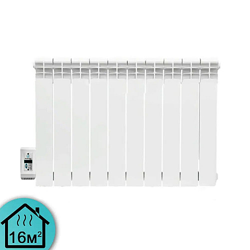 Электрорадиатор ELECTRO.10WL стандарт 500/96 (168Вт) Wi-Fi слева 910 Вт с настенными креплениями