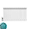 Электрорадиатор ELECTRO.12WL стандарт 500/96 (168Вт) Wi-Fi слева 1300Вт с настенными креплениями