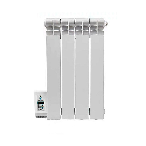 Электрорадиатор ELECTRO.4SL+ плюс 500/100 (200Вт) программатор слева 400 Вт с настенными креплениями