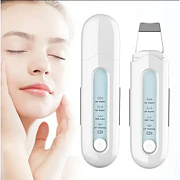 Скрабер портативный ультразвуковой для чистки лица с EMS и ионизацией Ubeauty Beauty Effect WAU-55