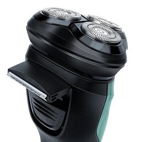 Мужская электробритва аккумуляторная Hoco DAR06 Plus IPX7 Green