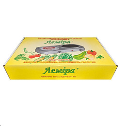 Електроплита двоконфорочна ЛЕМІРА ЕПЧ-Т 2х3.0 кВт/220 В Black (94-0114)