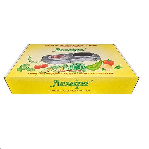 Электроплита двухконфорочная ЛЕМИРА ЭПЧ-Т 2х3.0 кВт/220 В Black (94-0114)