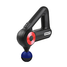 Ручний масажер для м'язів RIAS Massage Gun SL-8891 9 насадок Black (3_04092)