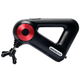 Ручний масажер для м'язів RIAS Massage Gun SL-8891 9 насадок Black (3_04092)