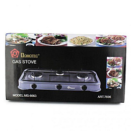 Плита газова Domotec MS-6603 3 конфорки (1756375491)