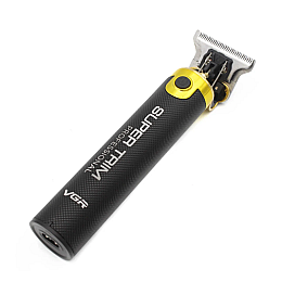 Машинка для стрижки VGR Super Trim V-082 електрична бездротова з 3 насадками Чорна (1756375520)
