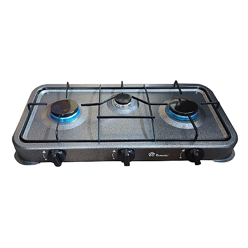 Газова плита кухонна Domotec MS 6603 3 конфорки (1760720967)