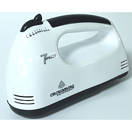 Бытовой миксер с чашей Crownberg CB-7321 Белый 300W (1831249637)