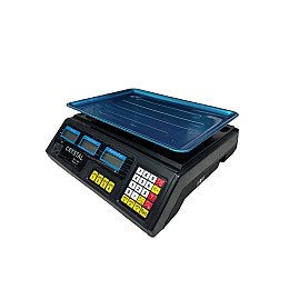 Переносные аккумуляторные товарные весы с памятью цен Crystal 50кг с калькулятором (1939655255)