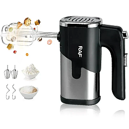 Міксер ручний для кухні RAF R.6630 двостержневий 300 Вт 5 швидкостей з режимом турбо (2087381068)