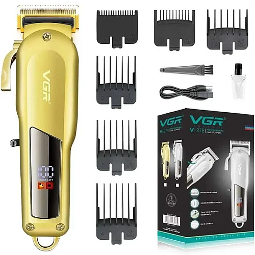 Машинка для стрижки волос VGR V-278 Professional 6 насадок LED дисплей (2097774696)