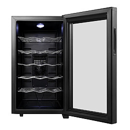 Винний шаф Sogo SS-21910 на 18 пляшок Black
